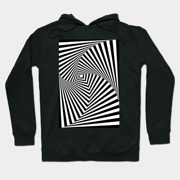 POPTICAL Art Retro Hoodie by GourangaStore